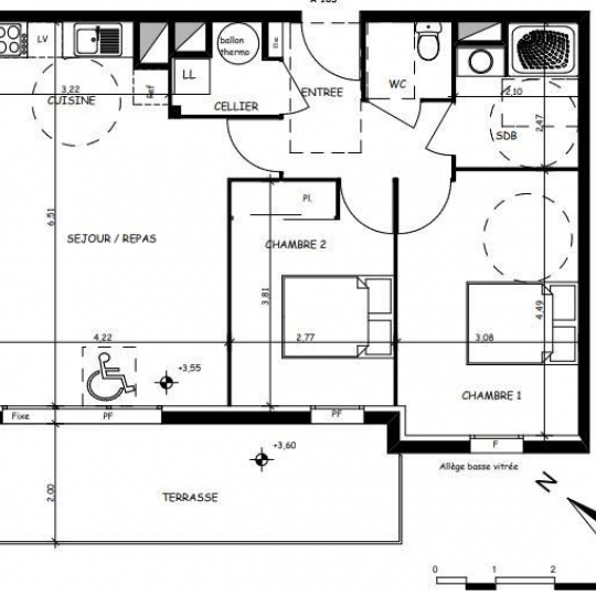  Annonces ARGELES : Appartement | SAINT-CYPRIEN (66750) | 65 m2 | 194 000 € 